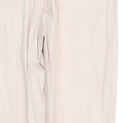 Womens UK Size 8 Preworn Regular Fit Jogger Pink Trousers