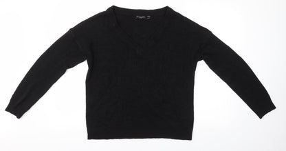 Womens UK Size S Brave Soul Black Pullover Jumper