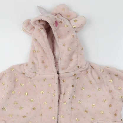 A2Z 4 kids Girls Pink Solid  Top Robe Size 2-3 Years