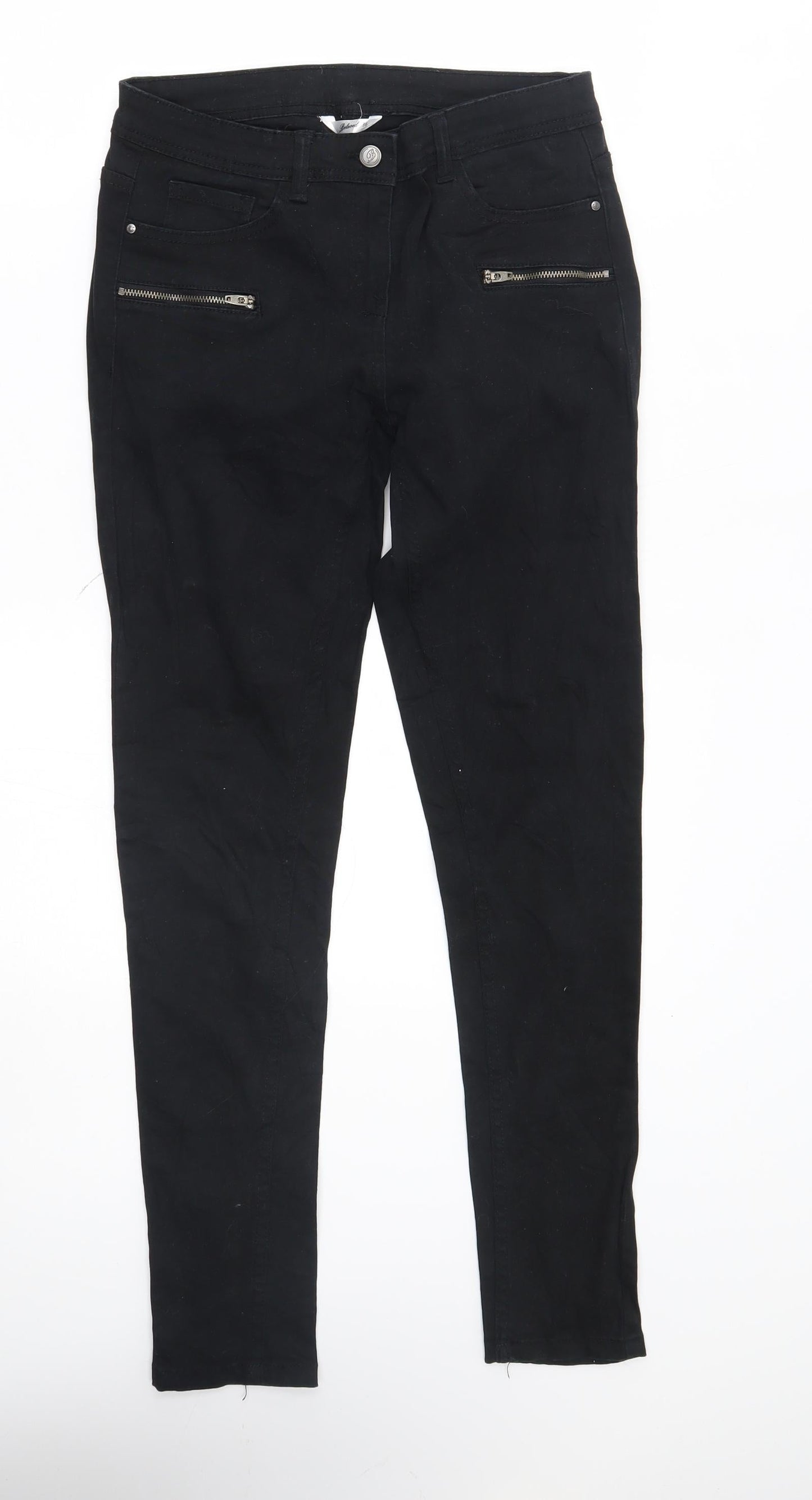 Womens UK Size 8 beloved Regular Fit Skinny Black Jeans