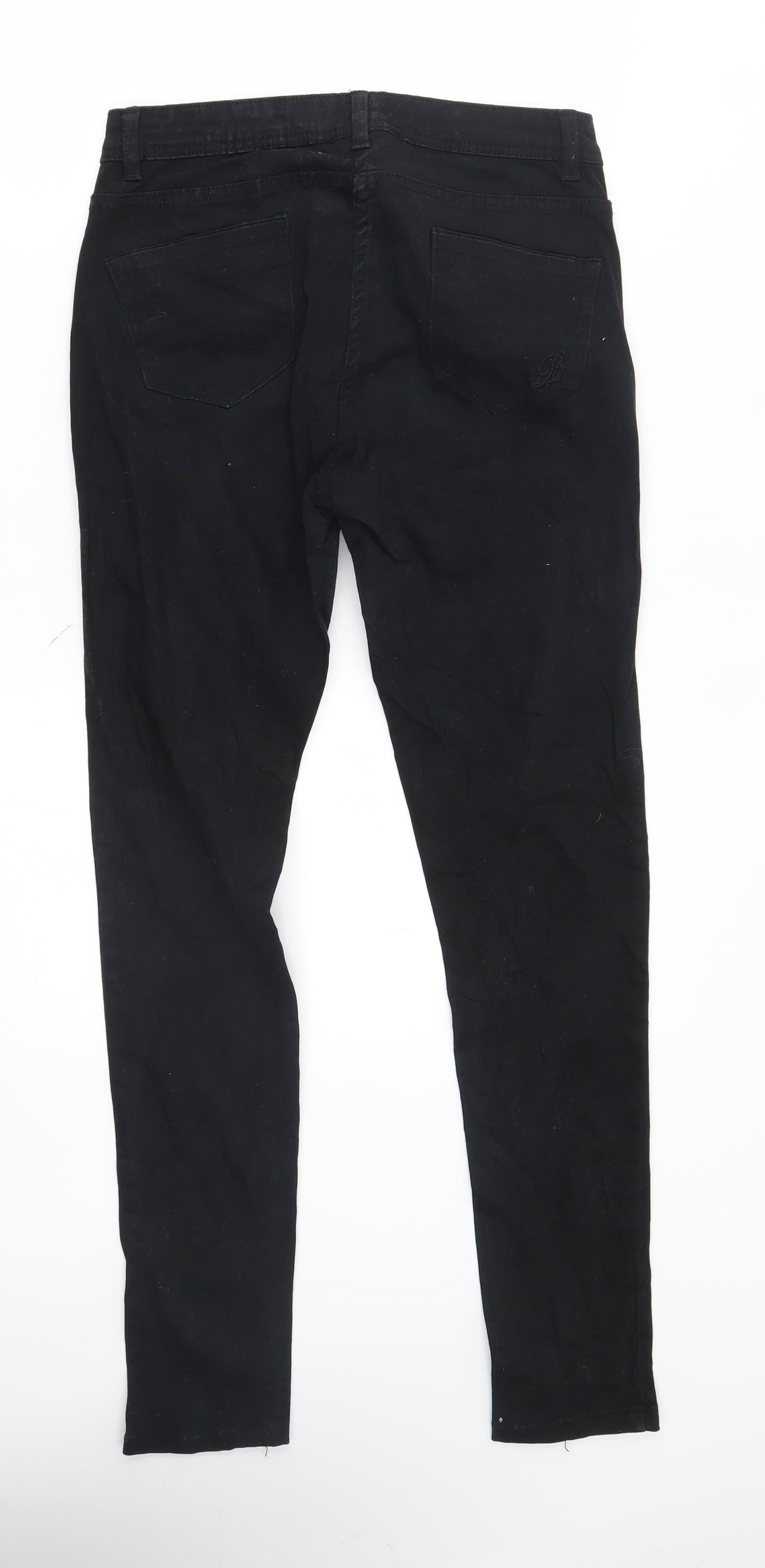 Womens UK Size 8 beloved Regular Fit Skinny Black Jeans