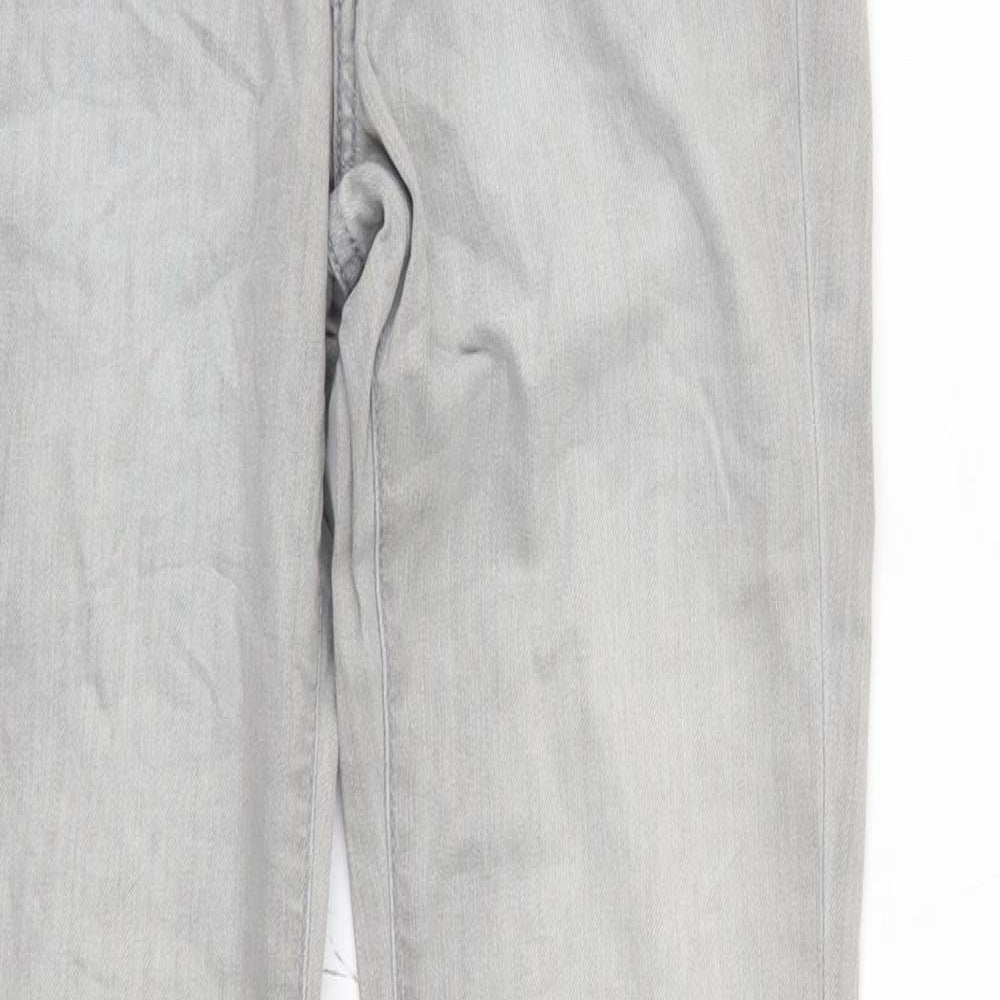 H&M Womens Grey   Straight Jeans Size 26 in L31 in