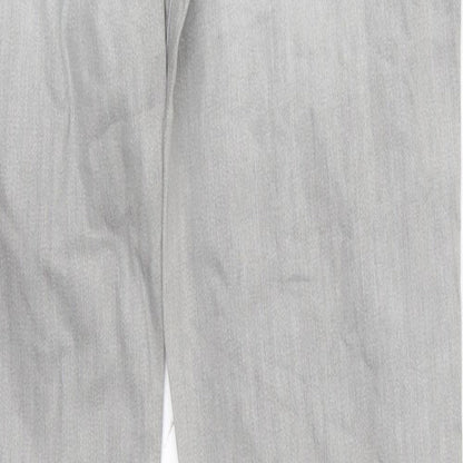 H&M Womens Grey   Straight Jeans Size 26 in L31 in