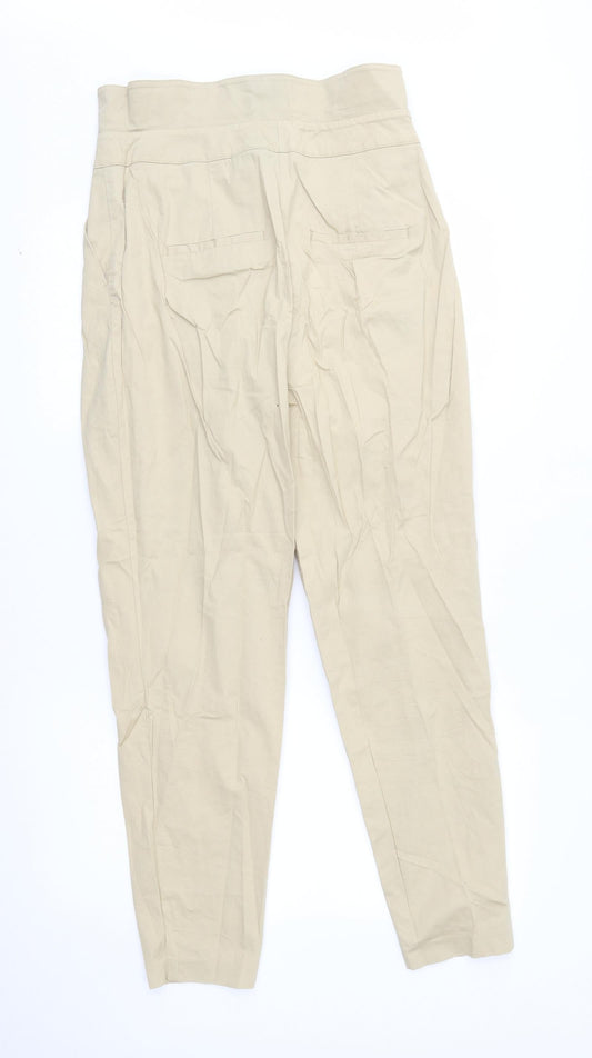 Womens UK Size 10 NEXT Regular Fit  Beige Trousers