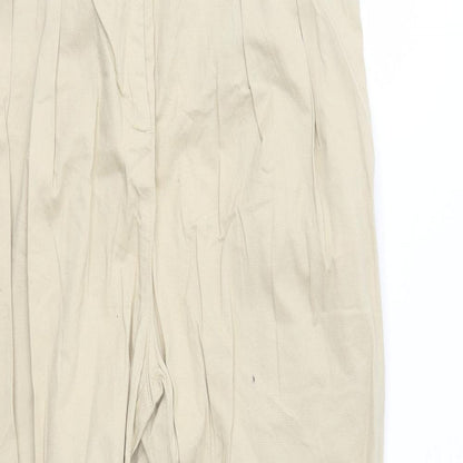 Womens UK Size 10 NEXT Regular Fit  Beige Trousers