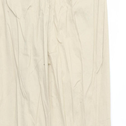 Womens UK Size 10 NEXT Regular Fit  Beige Trousers