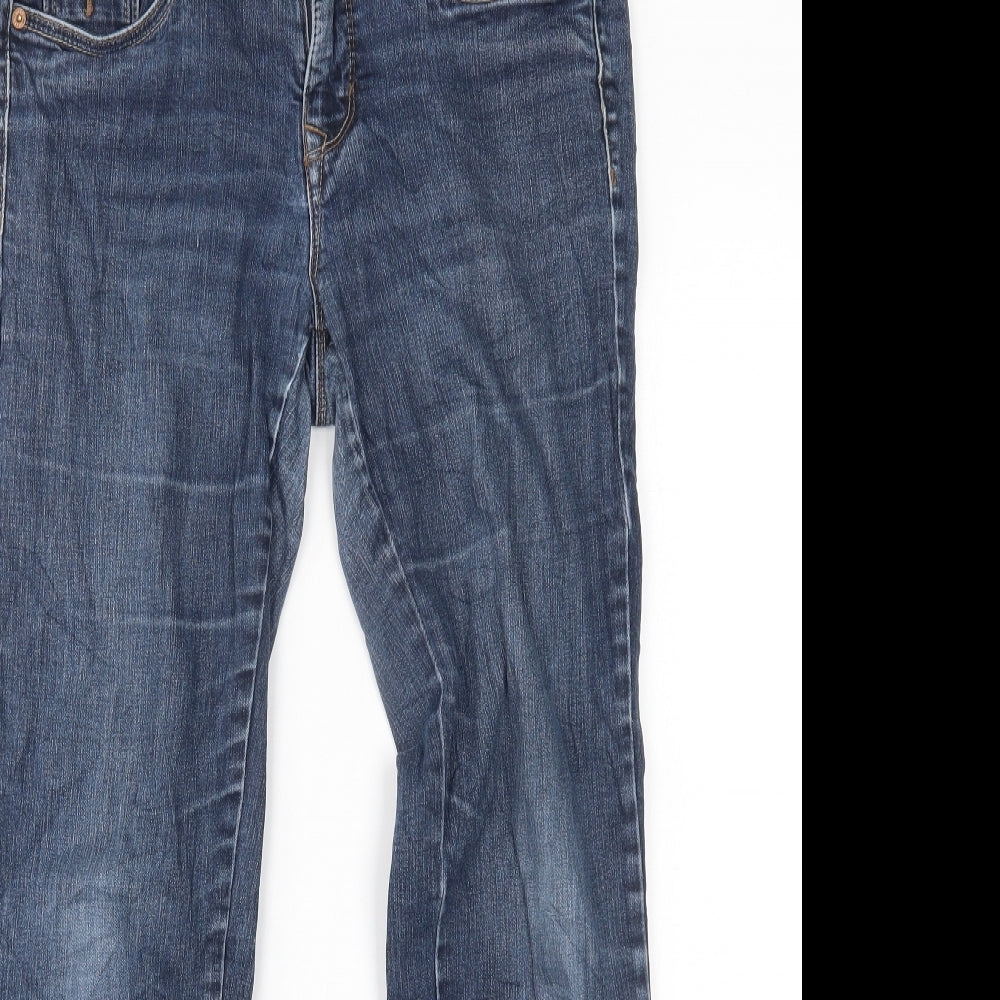 kappahl Womens Blue   Straight Jeans Size 10 L28 in