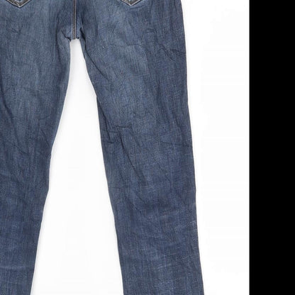 kappahl Womens Blue   Straight Jeans Size 10 L28 in