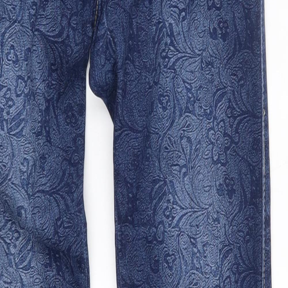 Womens UK Size 6 Preworn Regular Fit Skinny Blue Jeans