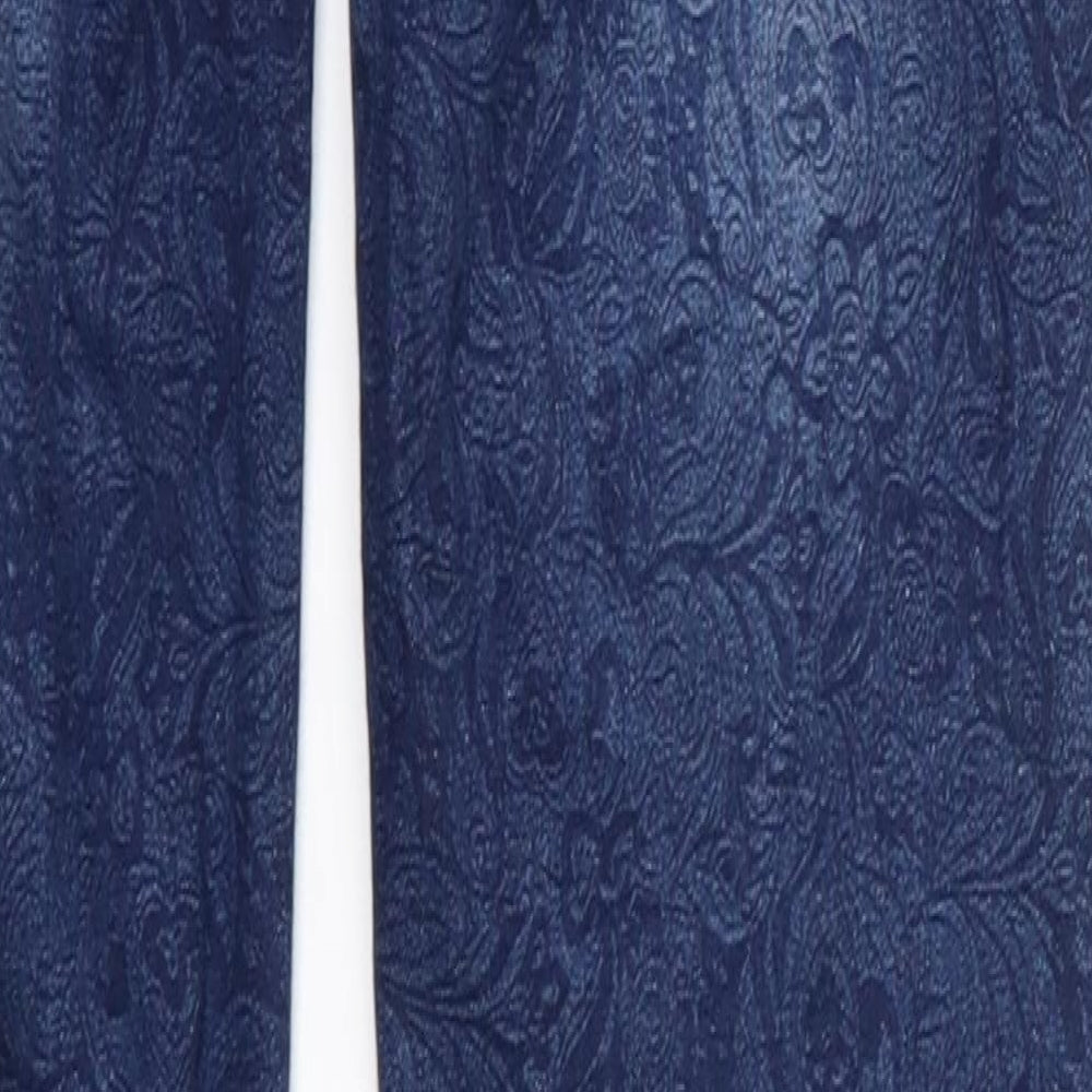 Womens UK Size 6 Preworn Regular Fit Skinny Blue Jeans