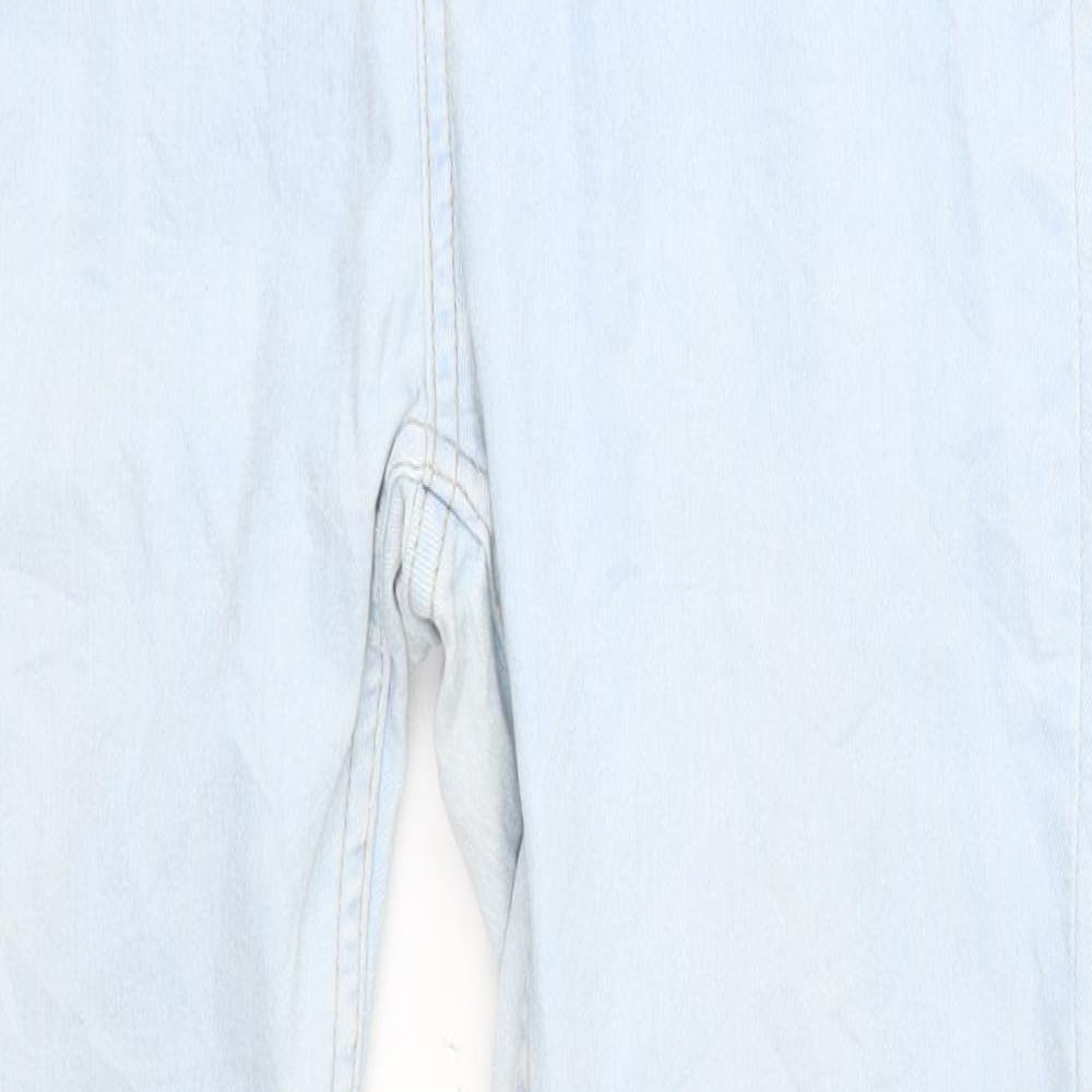 Bershka Womens Blue   Skinny Jeans Size 14 L28 in