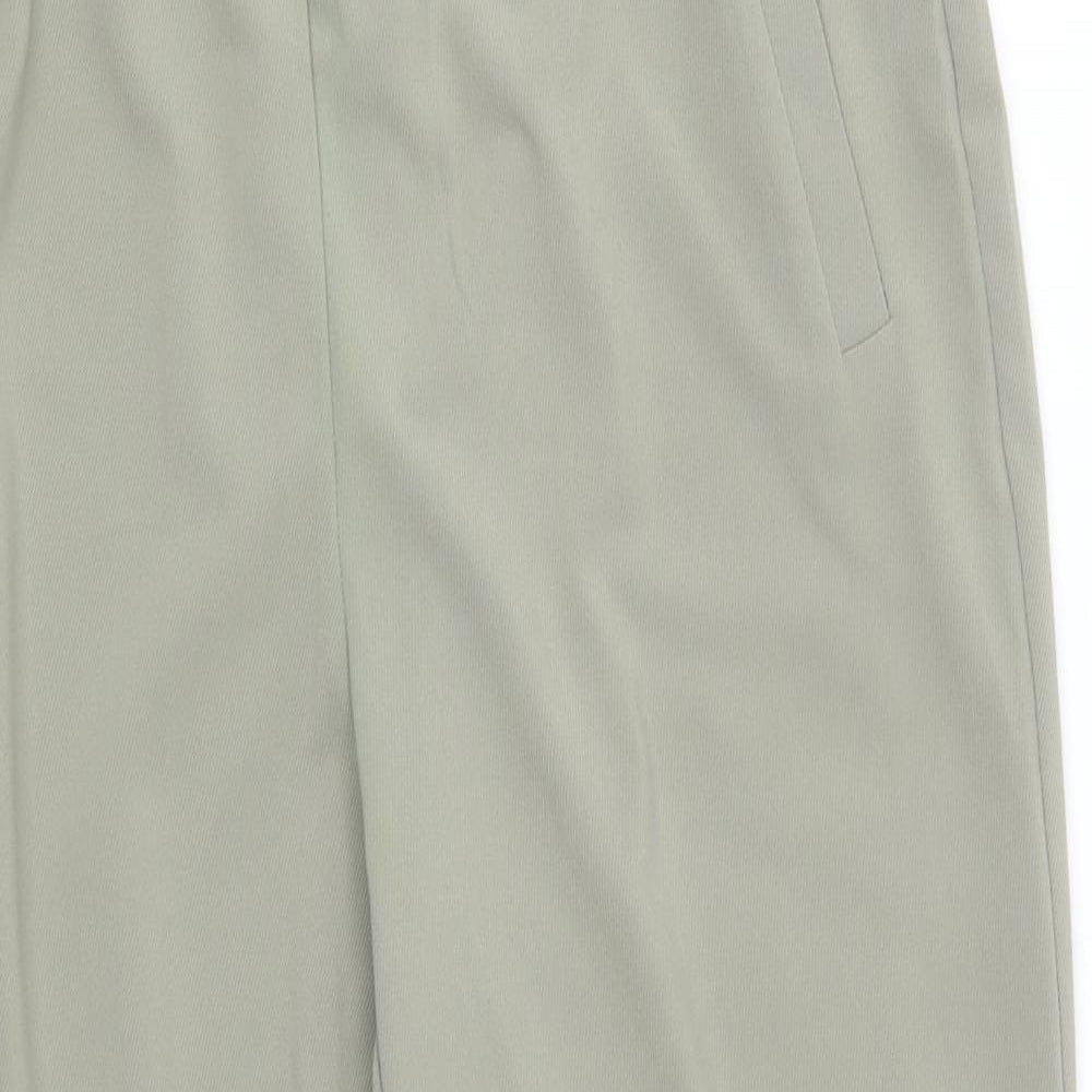Womens UK Size 32 in Preworn Regular Fit Capri Green Trousers