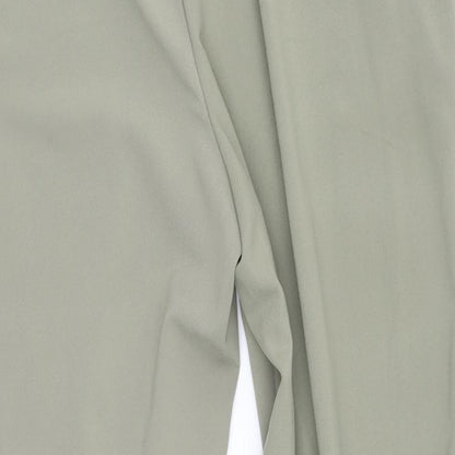 Womens UK Size 32 in Preworn Regular Fit Capri Green Trousers