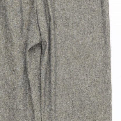 Womens UK Size 32 in H&M Regular Fit  Beige Trousers