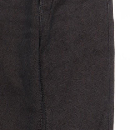 Womens UK Size 8 onado Regular Fit Straight Brown Jeans