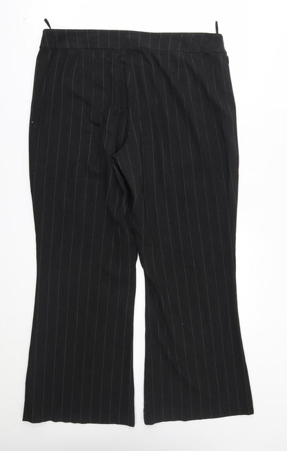 Womens UK Size 16 Lindex Regular Fit Bloomer Blue Trousers