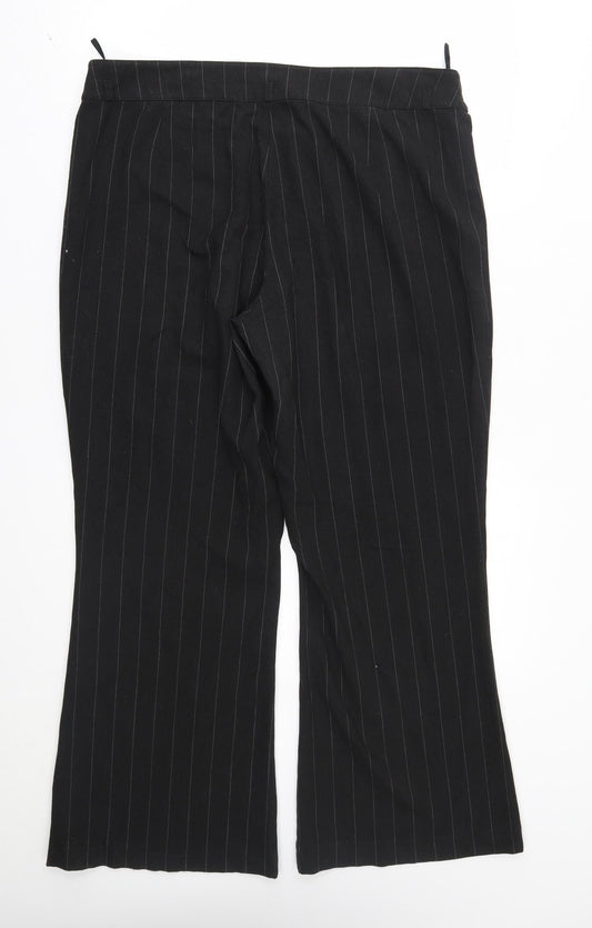 Womens UK Size 16 Lindex Regular Fit Bloomer Blue Trousers