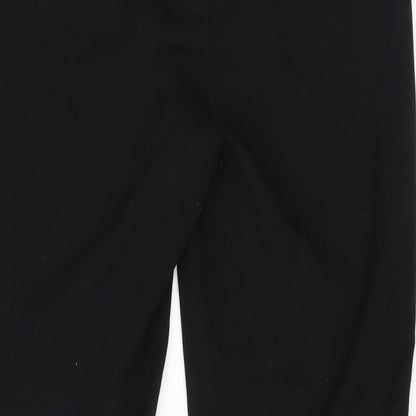 Womens UK Size 10 M&S Regular Fit  Black Trousers