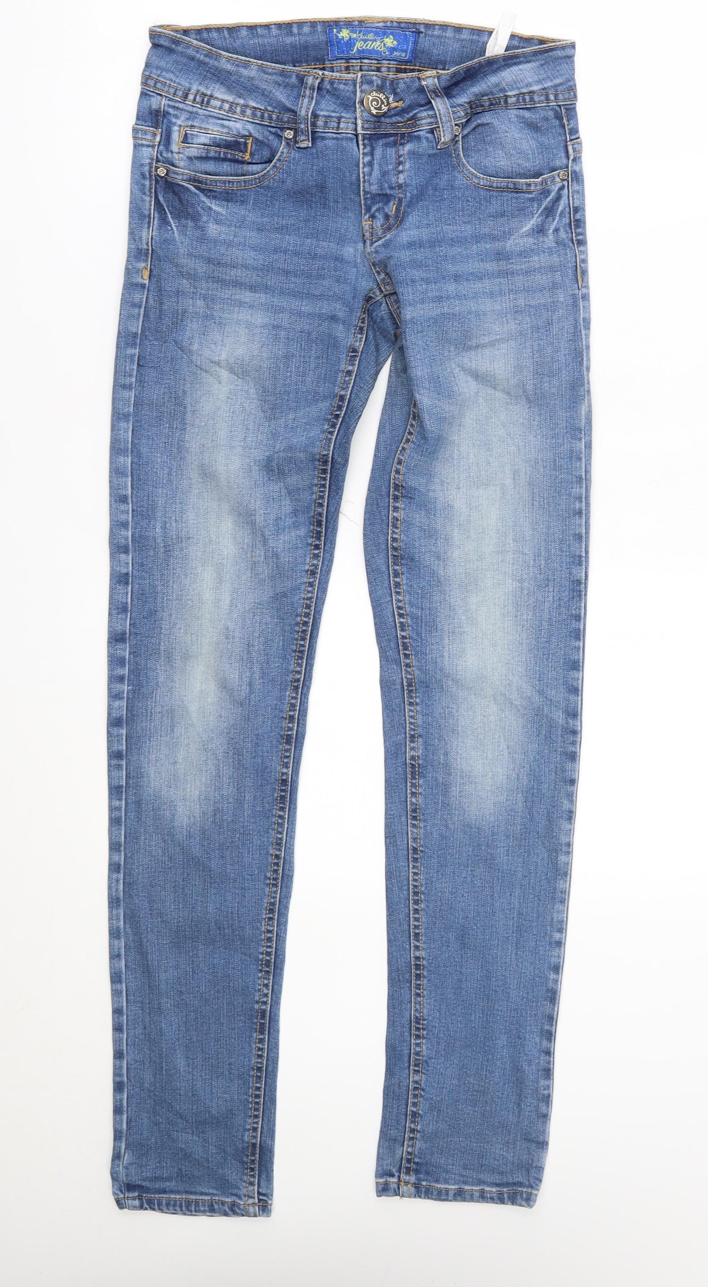 clullin Womens Blue   Straight Jeans Size 6 L30 in