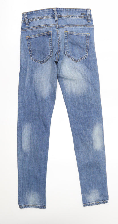 clullin Womens Blue   Straight Jeans Size 6 L30 in