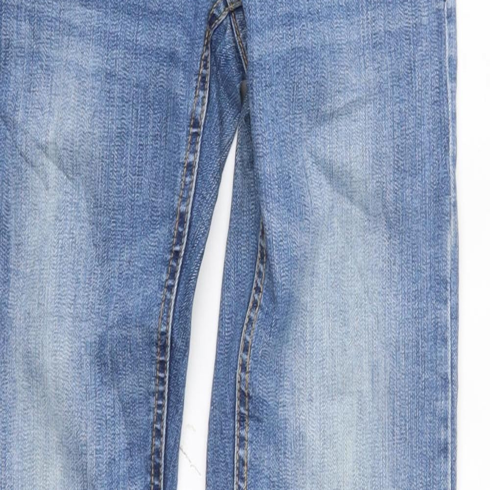 clullin Womens Blue   Straight Jeans Size 6 L30 in
