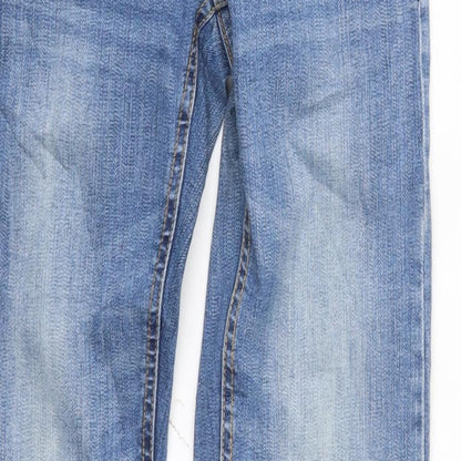 clullin Womens Blue   Straight Jeans Size 6 L30 in
