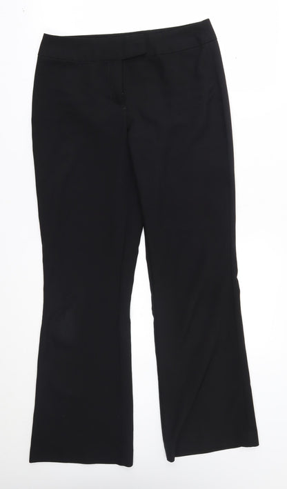 George Womens Black   Trousers  Size 10 L31 in