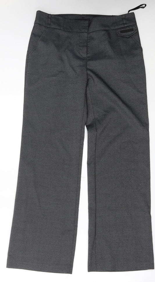 George Womens Grey   Trousers  Size 10 L29 in