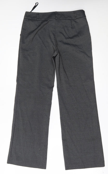 George Womens Grey   Trousers  Size 10 L29 in
