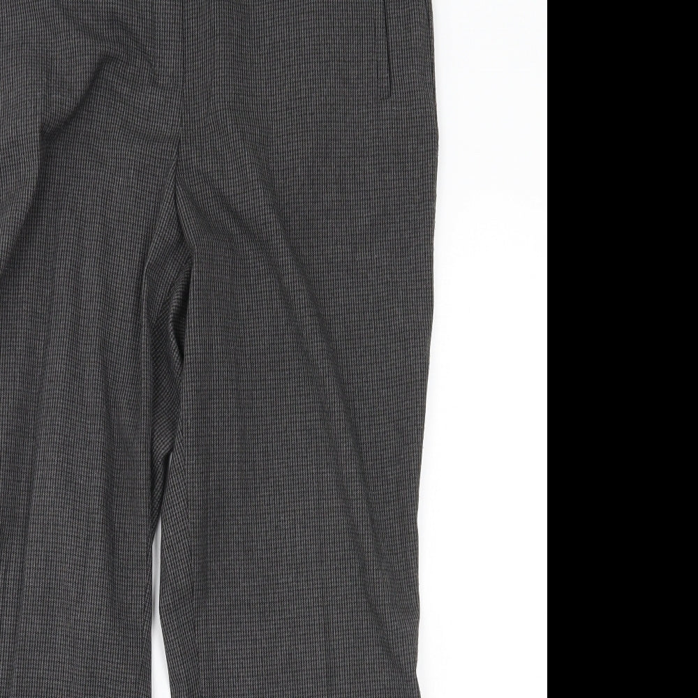 Womens UK Size 14 M&S Regular Fit  Grey Trousers