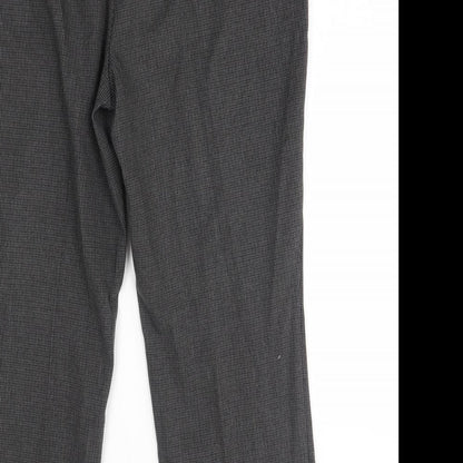 Womens UK Size 14 M&S Regular Fit  Grey Trousers