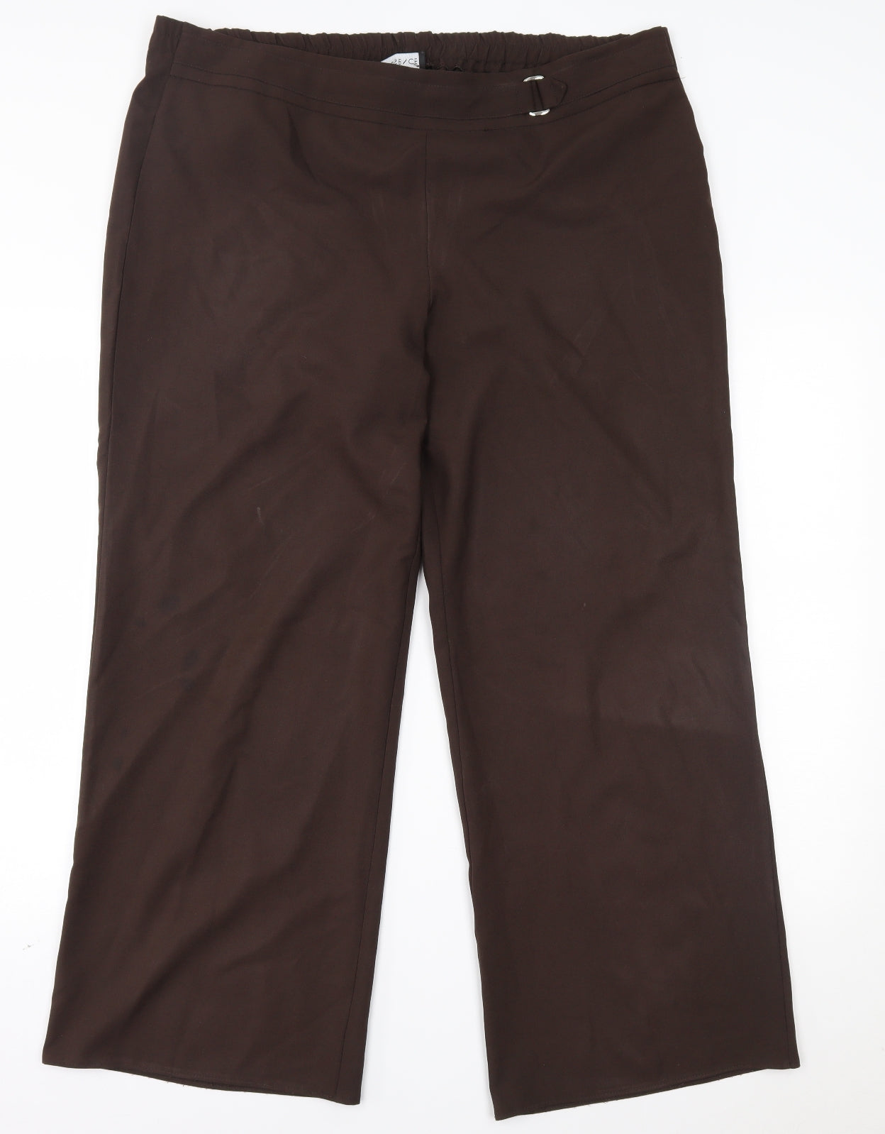 Womens UK Size 18 essence Regular Fit  Brown Trousers