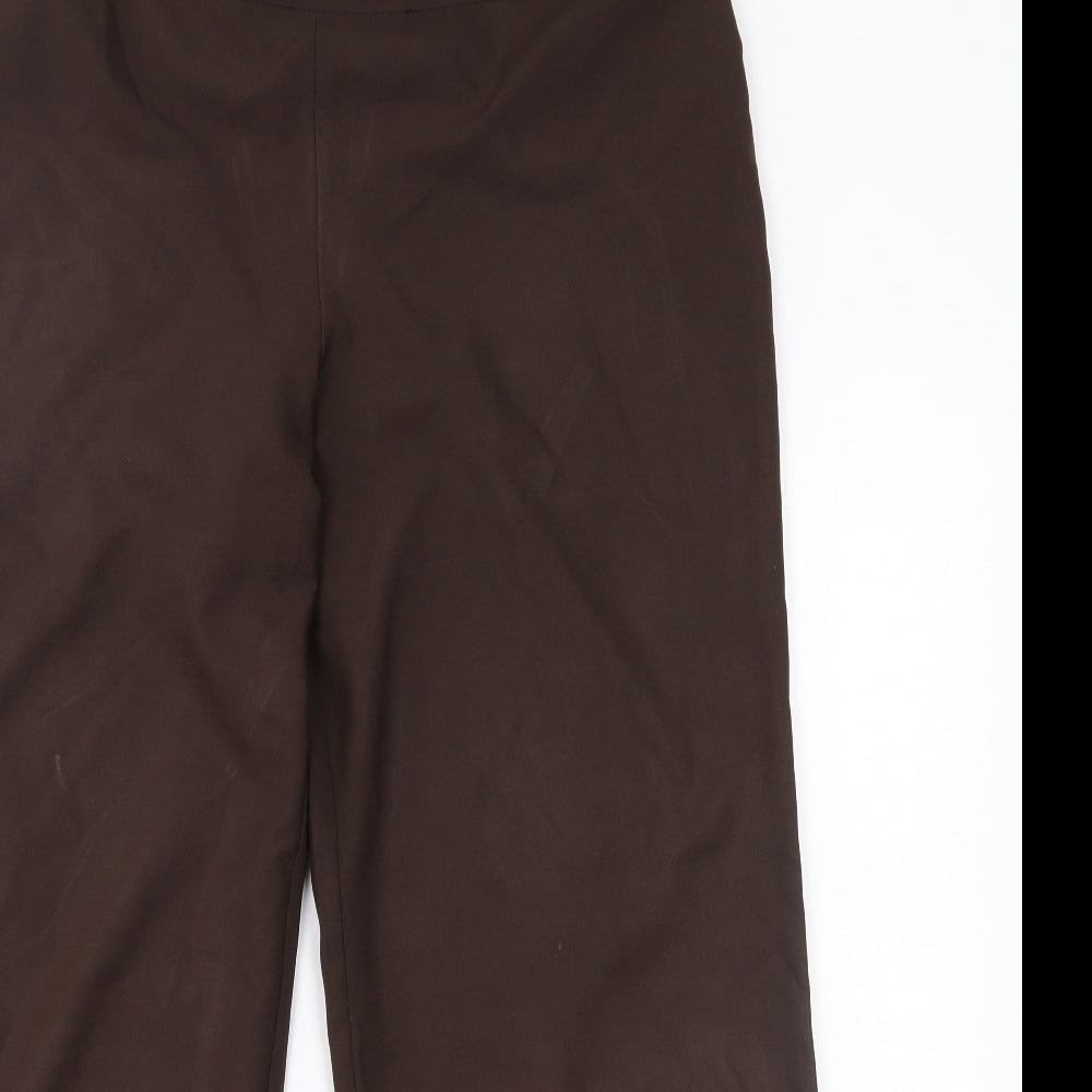 Womens UK Size 18 essence Regular Fit  Brown Trousers