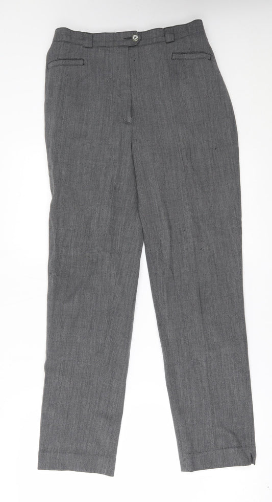 eugen klein Womens Grey   Trousers  Size 10 L29 in