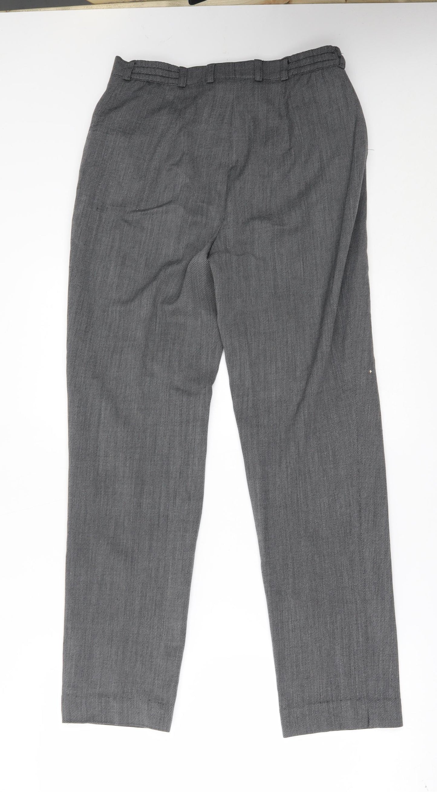 eugen klein Womens Grey   Trousers  Size 10 L29 in