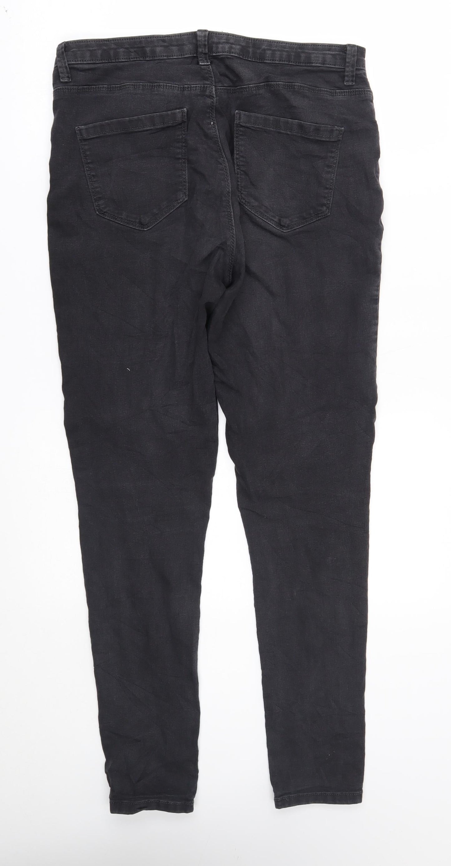 Clockhouse Womens Black   Skinny Jeans Size 12 L29 in