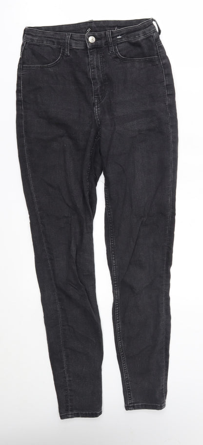Womens UK Size 6 H&M Regular Fit Skinny Black Jeans