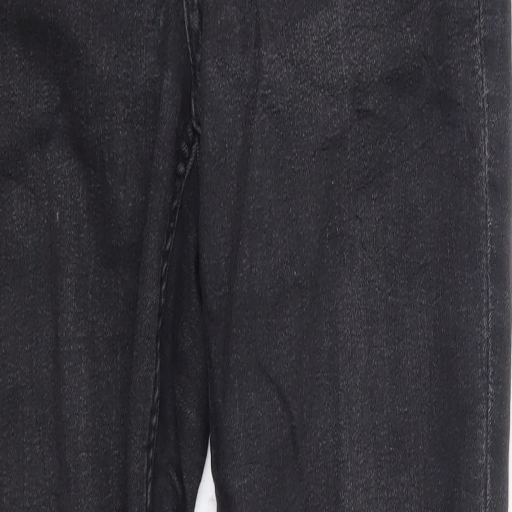 Womens UK Size 6 H&M Regular Fit Skinny Black Jeans