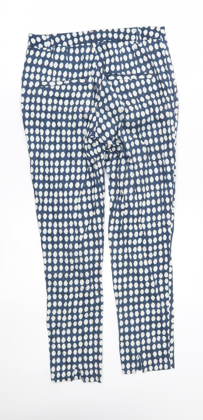 Womens UK Size 6 H&M Regular Fit  Blue Trousers