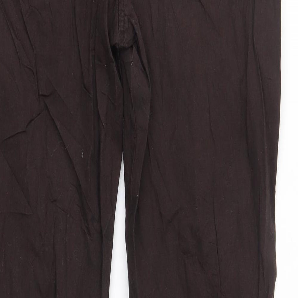 Womens UK Size 31 in Clockhouse Regular Fit  Brown Trousers