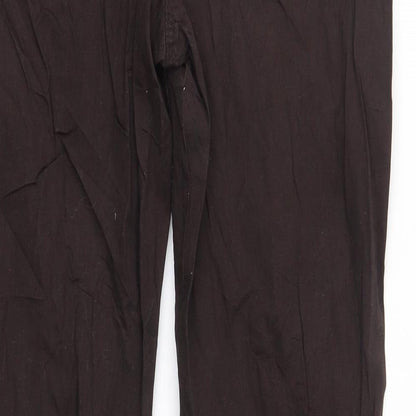 Womens UK Size 31 in Clockhouse Regular Fit  Brown Trousers