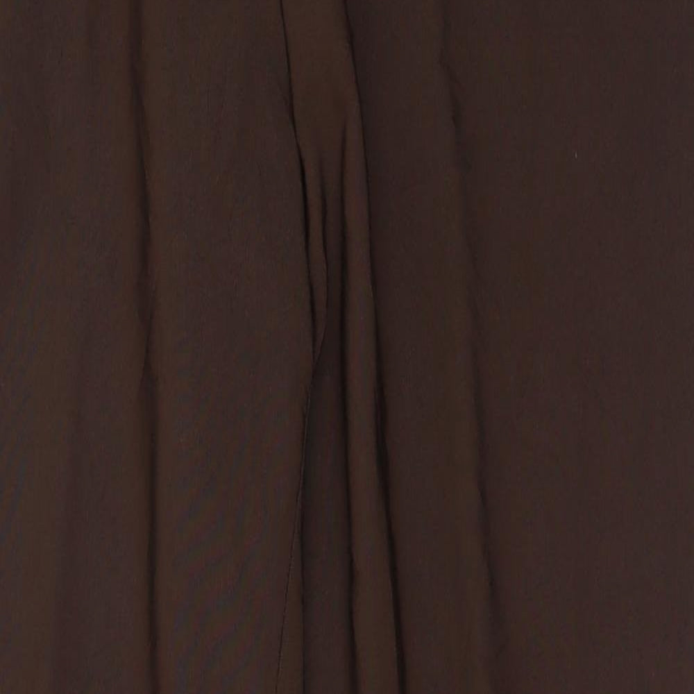 liqua Womens Brown   Trousers  Size 16 L29 in