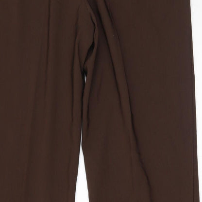 liqua Womens Brown   Trousers  Size 16 L29 in