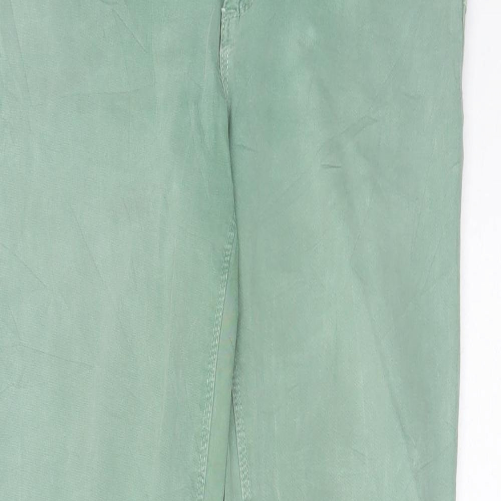 benetton Womens Green   Skinny Jeans Size 32 in L29 in