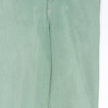 benetton Womens Green   Skinny Jeans Size 32 in L29 in