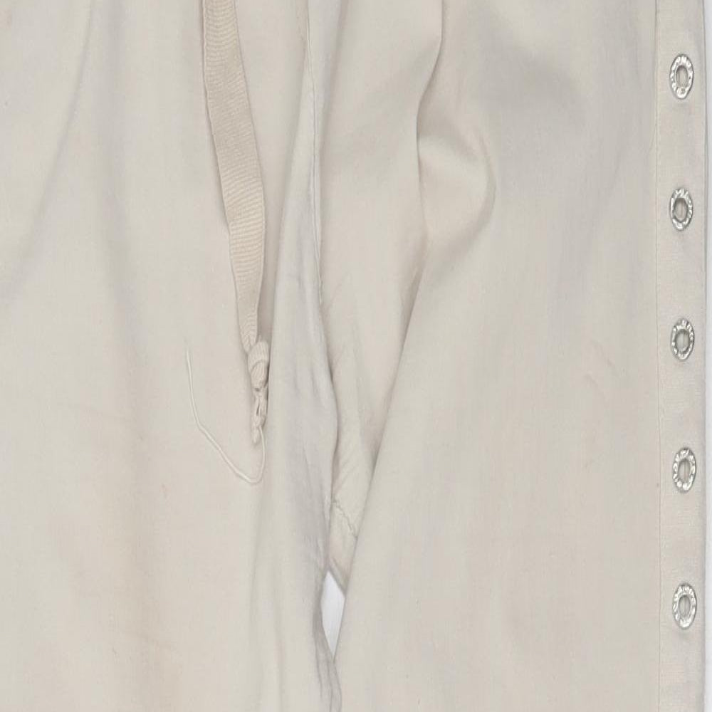 Womens UK Size 30 in Preworn Regular Fit Skinny Beige Jeans