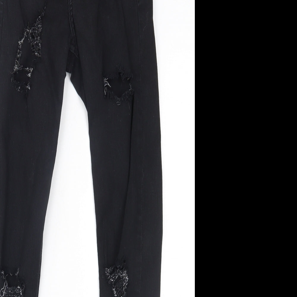 Topshop Womens Black   Skinny Jeans Size 26 in L32 in - Jamie