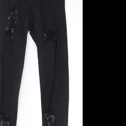 Topshop Womens Black   Skinny Jeans Size 26 in L32 in - Jamie