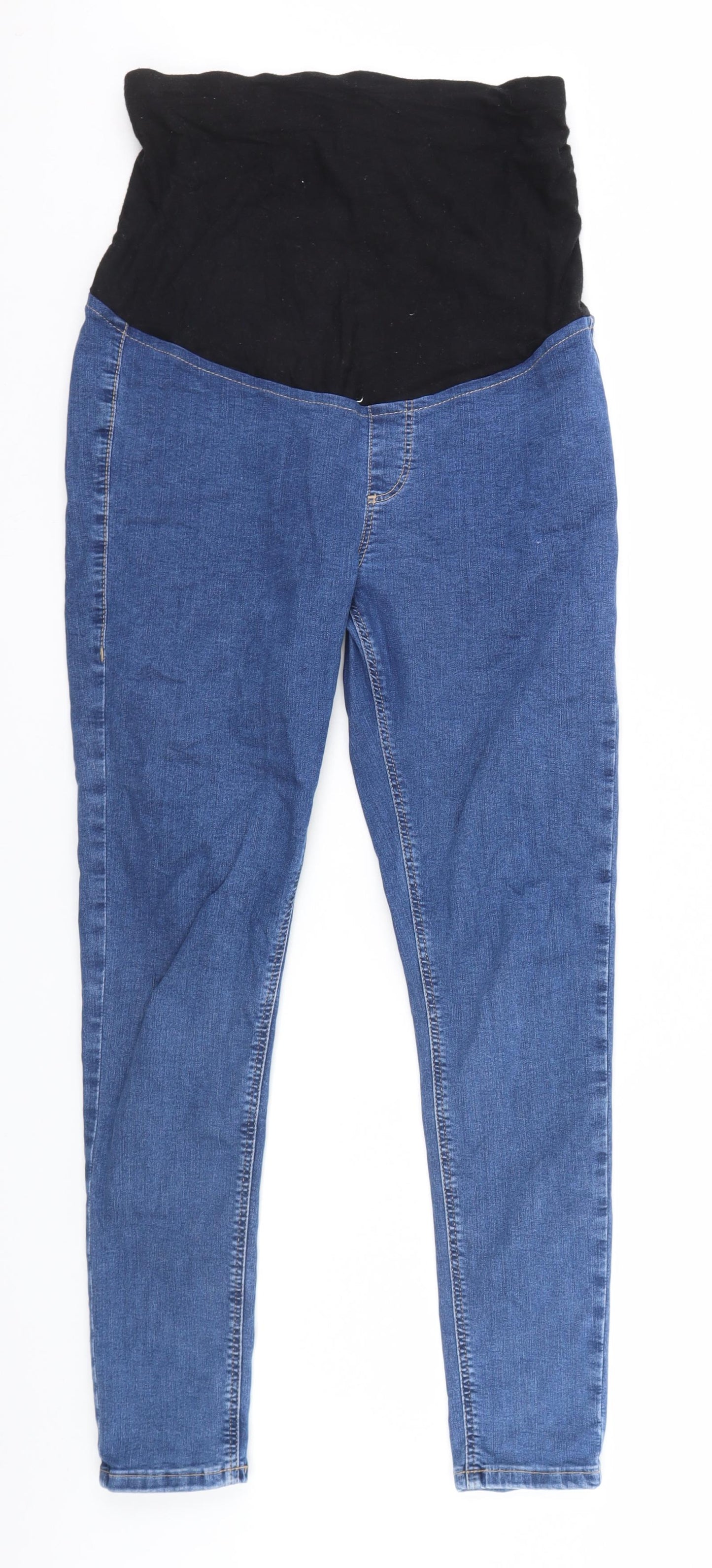 Topshop Womens Blue   Skinny Jeans Size 32 in L28 in