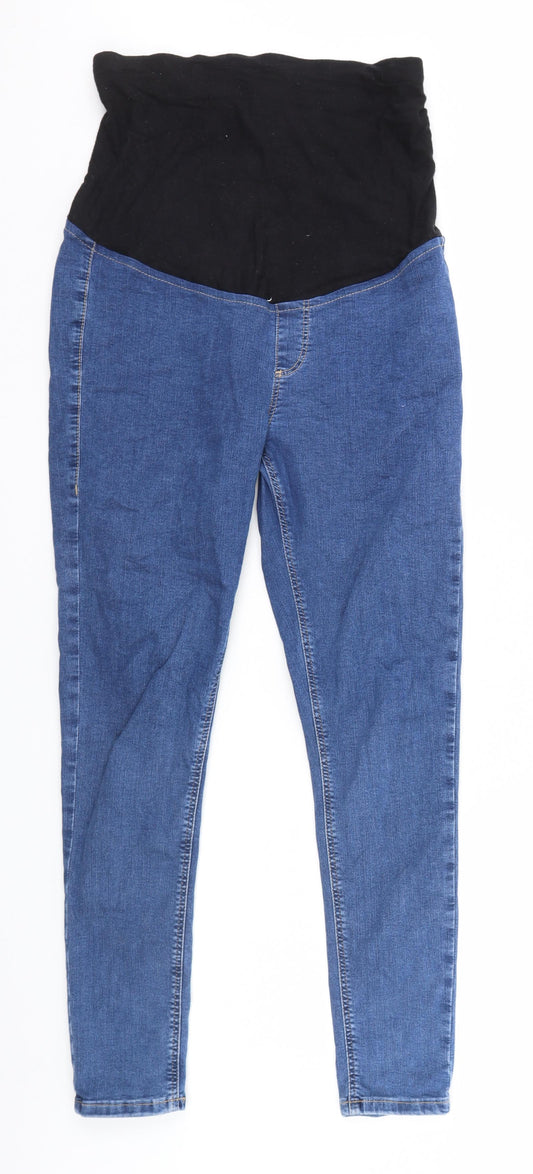 Topshop Womens Blue   Skinny Jeans Size 32 in L28 in